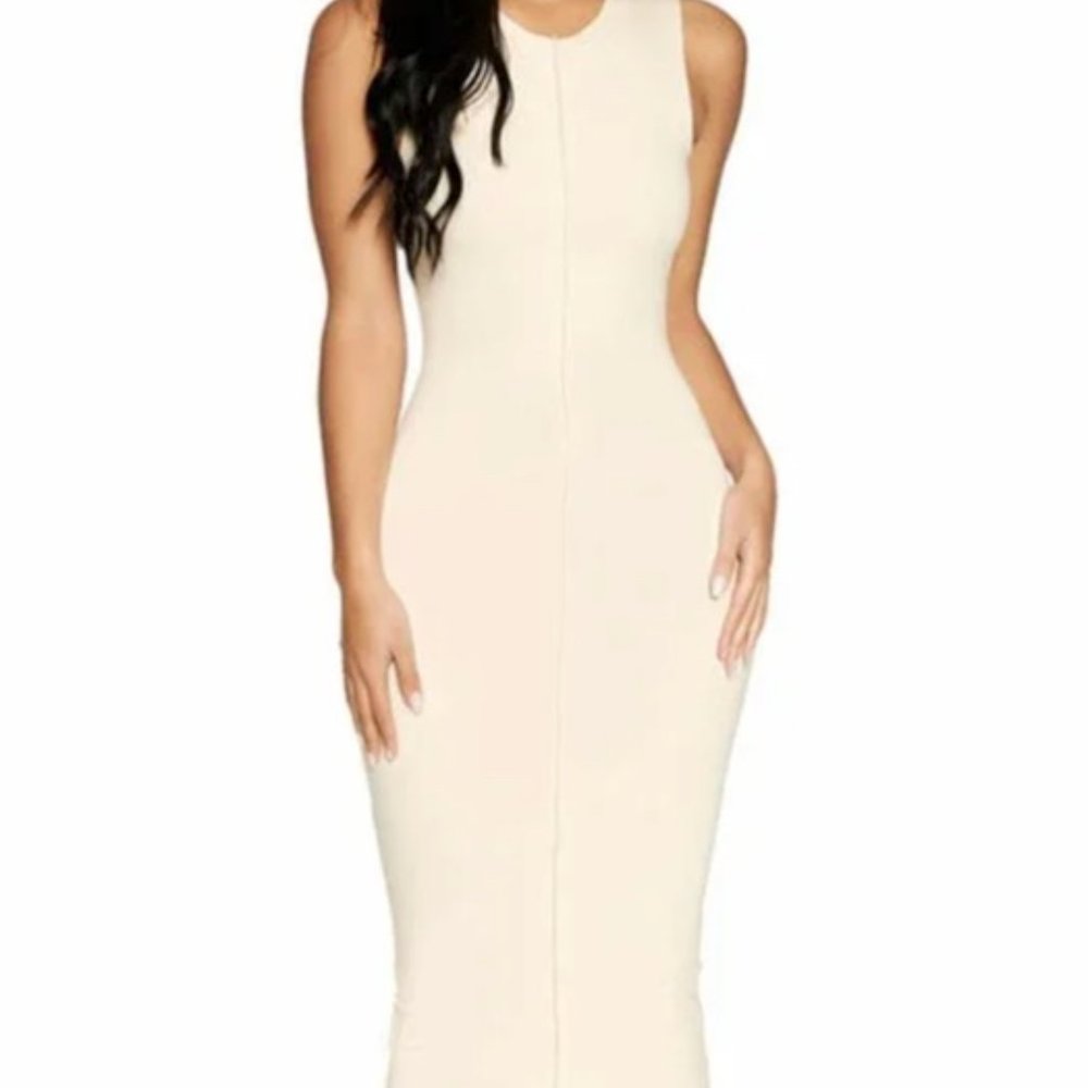 The Naked Wardrobe Sleeveless Jumpsuit and Sleeveless body con dress